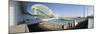 United Arab Emirates, Abu Dhabi, Yas Island, the Yas Hotel and Yas Marina Grand Prix Motor Racing C-Alan Copson-Mounted Photographic Print