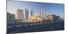 United Arab Emirates, Dubai, High Rises, Mosque, Street-Rainer Mirau-Mounted Photographic Print