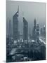 United Arab Emirates, Dubai, Sheik Zayed Road, Emirates Towers-Walter Bibikow-Mounted Photographic Print