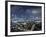 United Arab Emirates, Dubai, Skyline of Modern Skyscrapers Including the Burj Khalifa on Sheikh Zay-Gavin Hellier-Framed Photographic Print