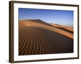 United Arab Emirates, Liwa Oasis, Sand Dunes Near the Empty Quarter Desert-Michele Falzone-Framed Photographic Print