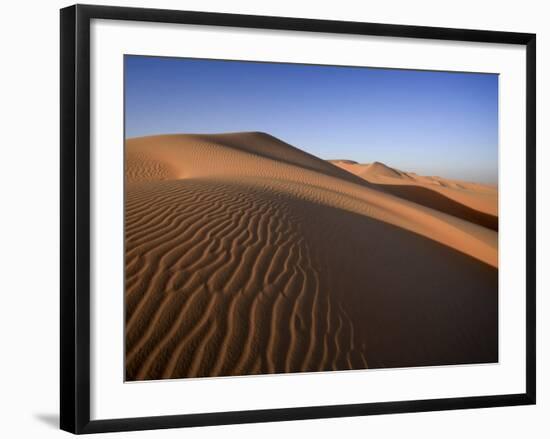 United Arab Emirates, Liwa Oasis, Sand Dunes Near the Empty Quarter Desert-Michele Falzone-Framed Photographic Print