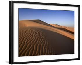 United Arab Emirates, Liwa Oasis, Sand Dunes Near the Empty Quarter Desert-Michele Falzone-Framed Photographic Print