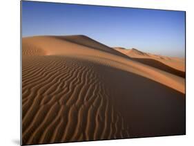 United Arab Emirates, Liwa Oasis, Sand Dunes Near the Empty Quarter Desert-Michele Falzone-Mounted Photographic Print