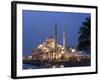 United Arab Emirates, Sharjah, Sharjah Mosque by the Corniche, Dusk-Michele Falzone-Framed Photographic Print