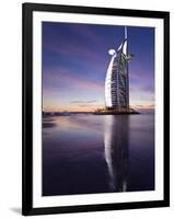 United Arab Emirates (UAE), Dubai, the Burj Dubai Hotel at Night-Gavin Hellier-Framed Photographic Print