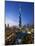 United Arab Emirates (UAE), Dubai, the Burj Khalifa at Night-Gavin Hellier-Mounted Photographic Print