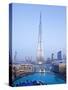 United Arab Emirates (UAE), Dubai, the Burj Khalifa-Gavin Hellier-Stretched Canvas