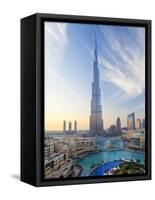 United Arab Emirates (UAE), Dubai, the Burj Khalifa-Gavin Hellier-Framed Stretched Canvas