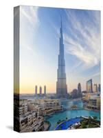 United Arab Emirates (UAE), Dubai, the Burj Khalifa-Gavin Hellier-Stretched Canvas