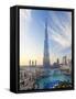 United Arab Emirates (UAE), Dubai, the Burj Khalifa-Gavin Hellier-Framed Stretched Canvas