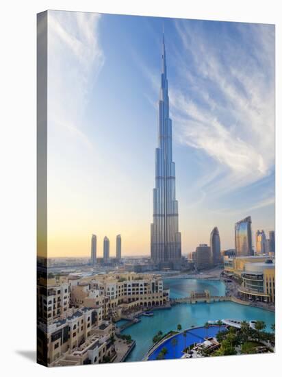 United Arab Emirates (UAE), Dubai, the Burj Khalifa-Gavin Hellier-Stretched Canvas