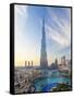 United Arab Emirates (UAE), Dubai, the Burj Khalifa-Gavin Hellier-Framed Stretched Canvas