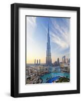 United Arab Emirates (UAE), Dubai, the Burj Khalifa-Gavin Hellier-Framed Photographic Print