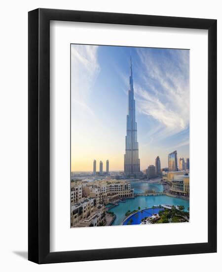 United Arab Emirates (UAE), Dubai, the Burj Khalifa-Gavin Hellier-Framed Photographic Print