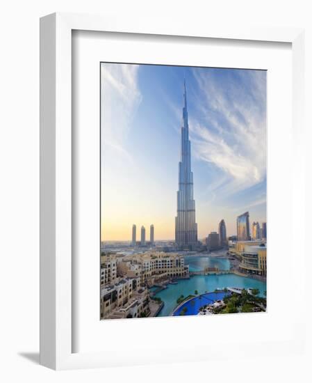 United Arab Emirates (UAE), Dubai, the Burj Khalifa-Gavin Hellier-Framed Photographic Print