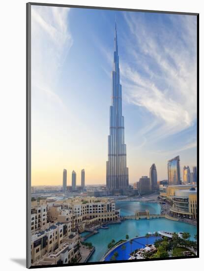 United Arab Emirates (UAE), Dubai, the Burj Khalifa-Gavin Hellier-Mounted Photographic Print