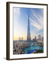 United Arab Emirates (UAE), Dubai, the Burj Khalifa-Gavin Hellier-Framed Photographic Print