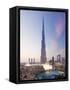 United Arab Emirates (UAE), Dubai, the Burj Khalifa-Gavin Hellier-Framed Stretched Canvas