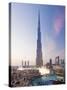 United Arab Emirates (UAE), Dubai, the Burj Khalifa-Gavin Hellier-Stretched Canvas