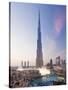 United Arab Emirates (UAE), Dubai, the Burj Khalifa-Gavin Hellier-Stretched Canvas