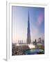 United Arab Emirates (UAE), Dubai, the Burj Khalifa-Gavin Hellier-Framed Photographic Print