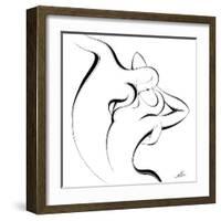 United Couple I-Alijan Alijanpour-Framed Art Print