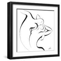 United Couple I-Alijan Alijanpour-Framed Art Print