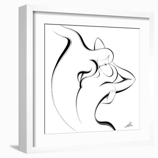 United Couple I-Alijan Alijanpour-Framed Art Print