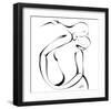 United Couple III-Alijan Alijanpour-Framed Art Print