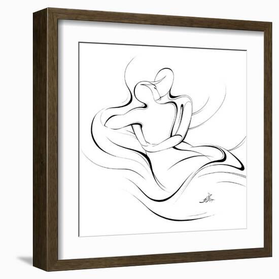 United Couple VIII-Alijan Alijanpour-Framed Art Print