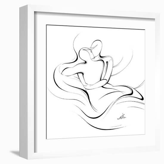 United Couple VIII-Alijan Alijanpour-Framed Art Print