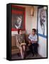 United Farm Workers Leader Cesar Chavez with VP Dolores Heurta During Grape Pickers' Strike-Arthur Schatz-Framed Stretched Canvas