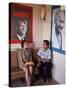 United Farm Workers Leader Cesar Chavez with VP Dolores Heurta During Grape Pickers' Strike-Arthur Schatz-Stretched Canvas