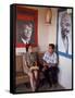 United Farm Workers Leader Cesar Chavez with VP Dolores Heurta During Grape Pickers' Strike-Arthur Schatz-Framed Stretched Canvas