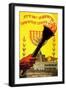 United Israel Appeal -In Spanish & Hebrew-United Jewish United Jewish Appeal-Framed Art Print