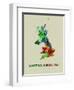 United Kingdom Color Splatter Map-NaxArt-Framed Art Print