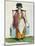 United Kingdom, England, a Peasant Woman Carrying Water-null-Mounted Giclee Print