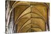 United Kingdom, England, Cheshire, Chester, Chester Cathedral ceiling-Jane Sweeney-Stretched Canvas