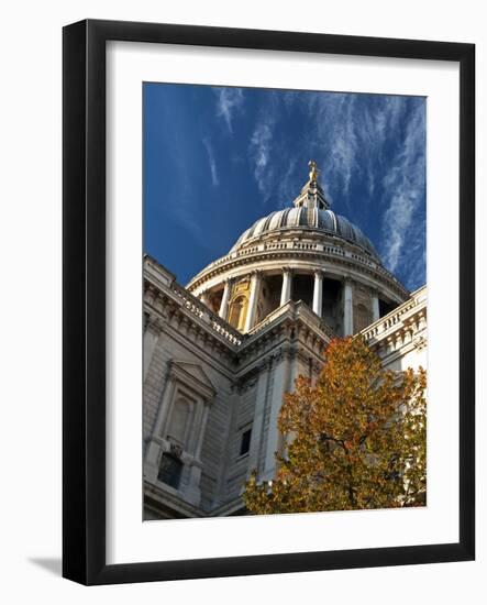 United Kingdom, England, London. St. Paul's Cathedral-Pamela Amedzro-Framed Photographic Print