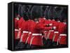 United Kingdom, England, London, the Mall, Trooping of the Colour, Solders/Guards-Jane Sweeney-Framed Stretched Canvas