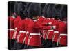 United Kingdom, England, London, the Mall, Trooping of the Colour, Solders/Guards-Jane Sweeney-Stretched Canvas