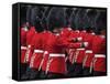 United Kingdom, England, London, the Mall, Trooping of the Colour, Solders/Guards-Jane Sweeney-Framed Stretched Canvas