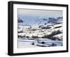 United Kingdom, England, North Yorkshire, Kirkbymoorside, Blakey Ridge. the View Into Farndale.-Nick Ledger-Framed Photographic Print