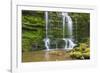 United Kingdom, England, North Yorkshire, Settle, Scaleber Force at Springtime.-Nick Ledger-Framed Photographic Print