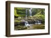 United Kingdom, England, North Yorkshire, Settle, Scaleber Force at Springtime.-Nick Ledger-Framed Photographic Print