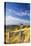 United Kingdom, England, North Yorkshire, Sutton Bank. a Signpost on the Cleveland Way-Nick Ledger-Stretched Canvas