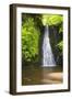 United Kingdom, England, North Yorkshire, Whitby, Sneaton Forest. Falling Foss Waterfall.-Nick Ledger-Framed Photographic Print