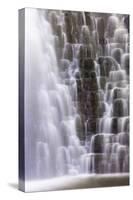 United Kingdom, England, North Yorkshire, Whitby, Sneaton Forest. Falling Foss Waterfall.-Nick Ledger-Stretched Canvas