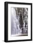 United Kingdom, England, North Yorkshire, Whitby, Sneaton Forest. Falling Foss Waterfall.-Nick Ledger-Framed Photographic Print